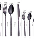 Embossed Textured Handle Steak Cutlery Western Cutlery