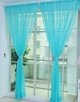 Curtains Solid Tulle Modern Curtains For Living Room Transparent Tulle Curtains Window Sheer For The Bedroom