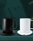 Double Layer Thermostat Cup Wireless Heating Tea Coffee Cup