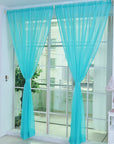 Curtains Solid Tulle Modern Curtains For Living Room Transparent Tulle Curtains Window Sheer For The Bedroom