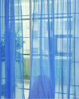 Curtains Solid Tulle Modern Curtains For Living Room Transparent Tulle Curtains Window Sheer For The Bedroom