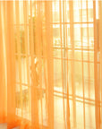 Curtains Solid Tulle Modern Curtains For Living Room Transparent Tulle Curtains Window Sheer For The Bedroom