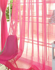 Curtains Solid Tulle Modern Curtains For Living Room Transparent Tulle Curtains Window Sheer For The Bedroom