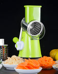 Manual Kitchen Accessories Multifunctional Round Mandoline Potato Slicer Vegetable Cutter Slicer Cheese Kitchen Gadgets