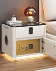 Home Bedroom Multi-functional Smart Safe Bedside Table Wireless Integrated Charging Safe