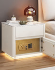 Home Bedroom Multi-functional Smart Safe Bedside Table Wireless Integrated Charging Safe