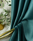 Thickening Double-sided Linen High Shading Jacquard Curtain