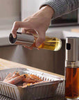 glass oil vinegar spray bottle