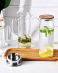 Household Large Capacity Glass Cold Water Bottle