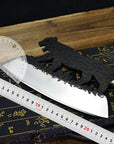 Forged Knife Meat Cleaver Slaughter Sharp Figured Vegetable Cutter Kitchen Cooking Tools