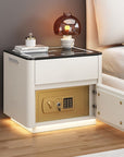 Home Bedroom Multi-functional Smart Safe Bedside Table Wireless Integrated Charging Safe