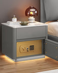 Home Bedroom Multi-functional Smart Safe Bedside Table Wireless Integrated Charging Safe