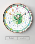Early Education Cartoon Mute Children's Time Management Quartz Home Wall Mounted Clock