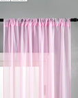 Modern And Simple Pure Color Cotton And Linen Window Screen