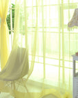 Curtains Solid Tulle Modern Curtains For Living Room Transparent Tulle Curtains Window Sheer For The Bedroom