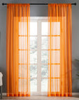 Modern And Simple Pure Color Cotton And Linen Window Screen