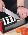 Professional Knife Sharpener Diamond Quick Professional 3 Stages Sharpener Knife Sharpening Tools Sharpening Stone