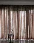 Simple And Modern Balcony Solid Color Gauze Curtain