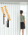 Simple Household Use Sunshade Light Transmission Nontransparent Curtain