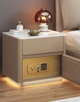 Home Bedroom Multi-functional Smart Safe Bedside Table Wireless Integrated Charging Safe