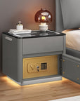 Home Bedroom Multi-functional Smart Safe Bedside Table Wireless Integrated Charging Safe
